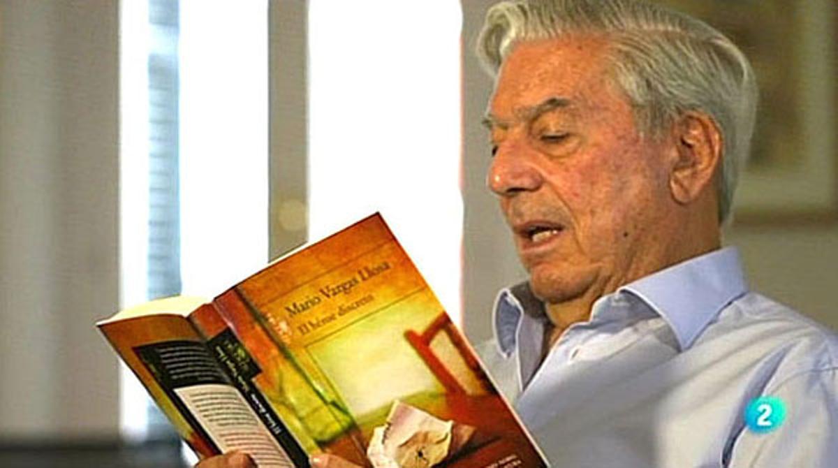 Mario Vargas Llosa va ser entrevistat a ’Página 2’ (La 2).