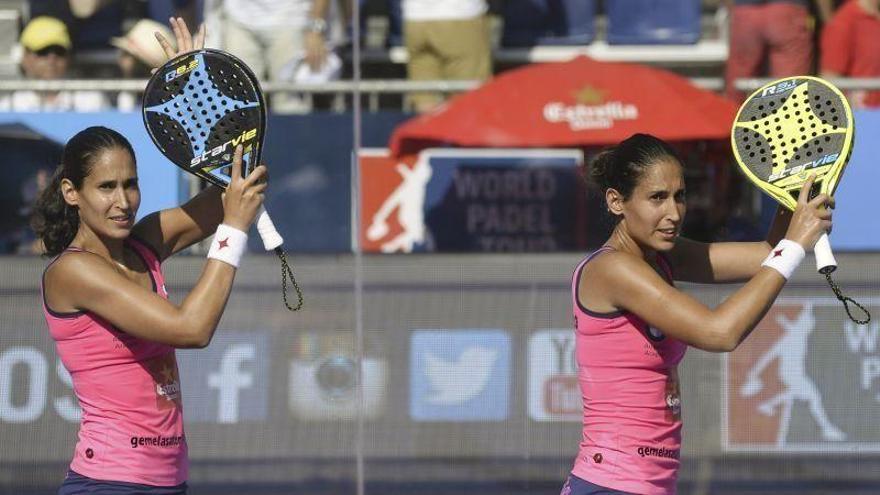 Las gemelas Sánchez Alayeto aplican su mejor versión para alcanzar la final