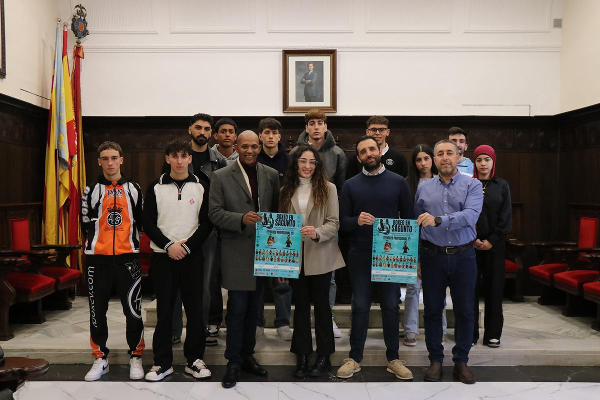 Presentación del evento en el ayuntamiento.