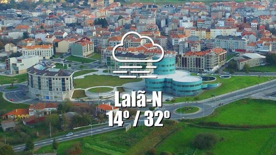 El tiempo en LalÃ­n: previsión meteorológica para hoy, jueves 13 de agosto