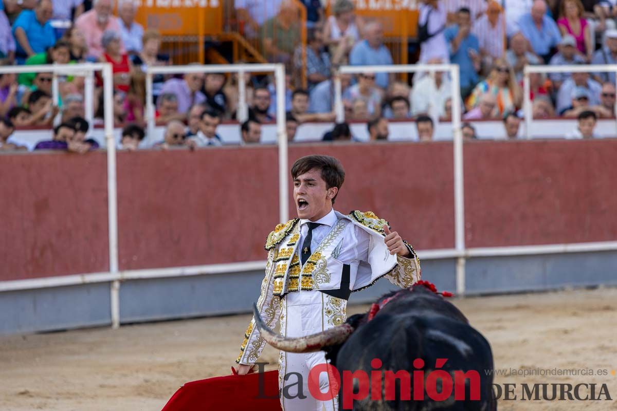 Quinta novillada Feria Taurina del Arroz en Calasparra (Marcos Linares, Diego Bastos y Tristán Barroso)