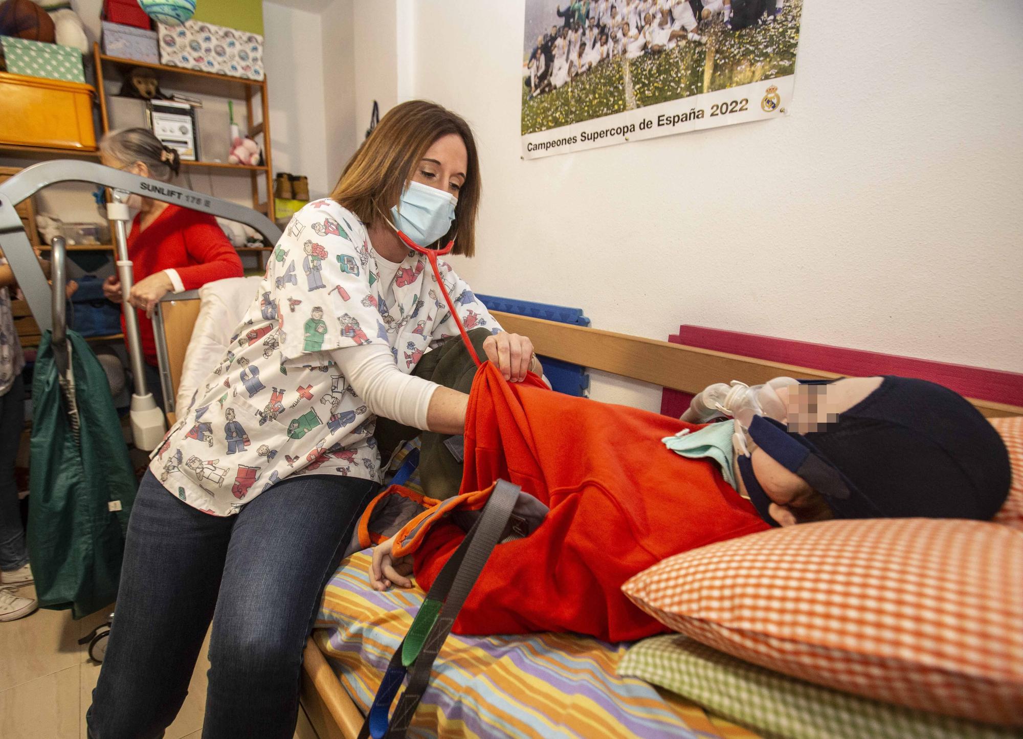 Siete de cada diez niños atendidos a domicilio son pacientes con graves enfermedades neurológicas