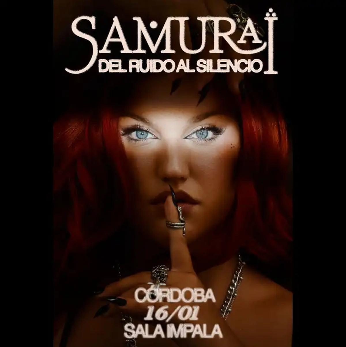 Concierto Samurai con su gira Del ruido al silencio.