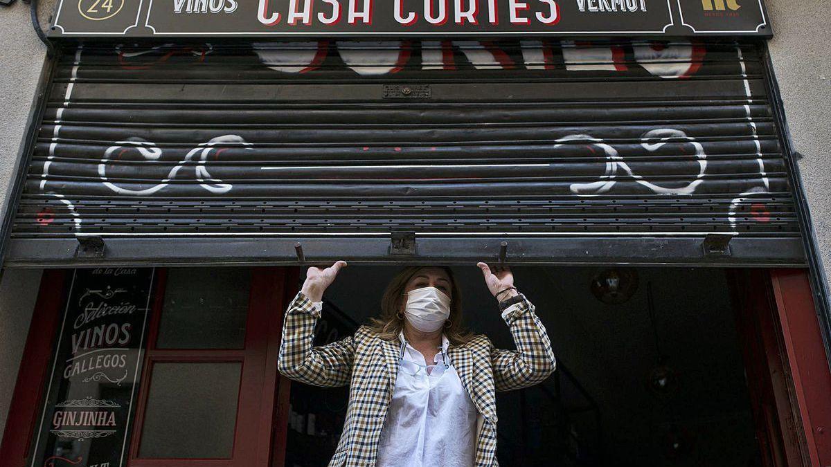 Susana González Seoane abrió Casa Cortés, en la calle Lepanto, antes del confinamiento y ahora se acoge a un ERTE.