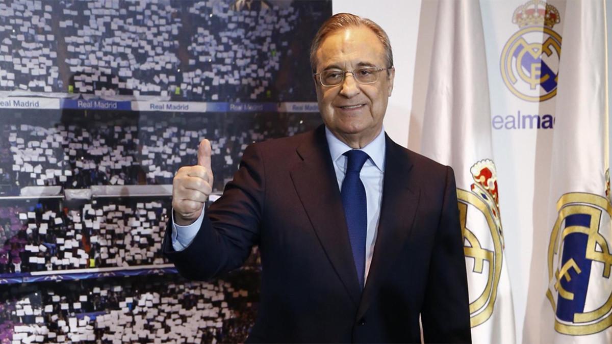 Florentino Pérez, presidente del Real Madrid