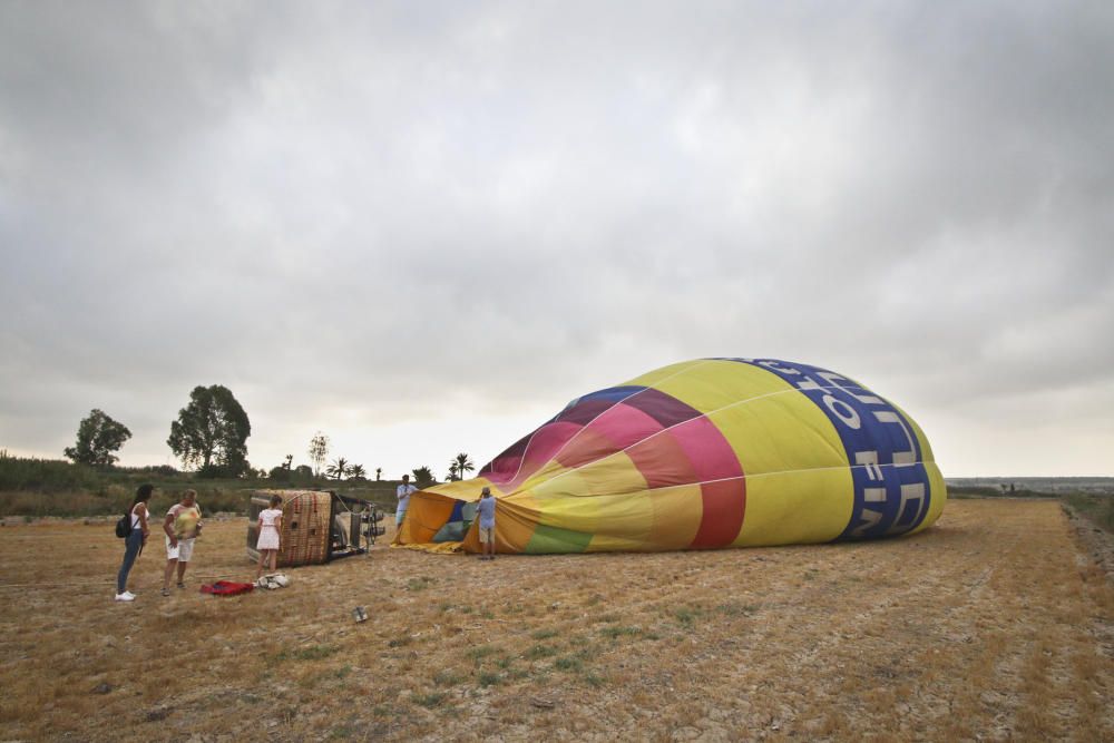 Viaje en globo por la provincia