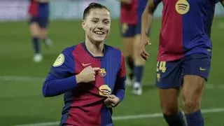 Claudia Pina, de eterna promesa a estrella deslumbrante del Barça tras una temporada épica