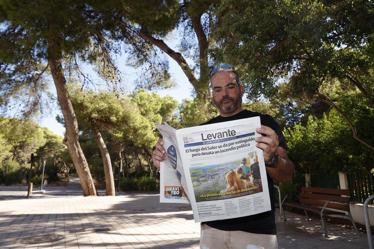 Un vecino del Saler, lector de Levante-EMV
