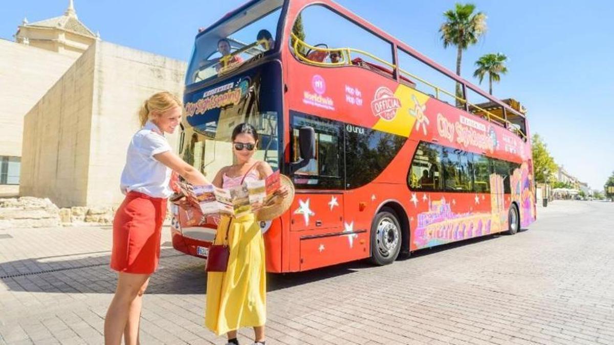 Los buses turísticos de Córdoba.