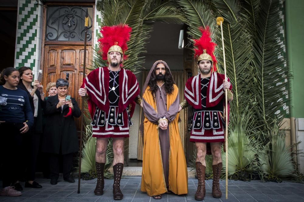 Prendimiento de Jesús, Lanzada y Procesión