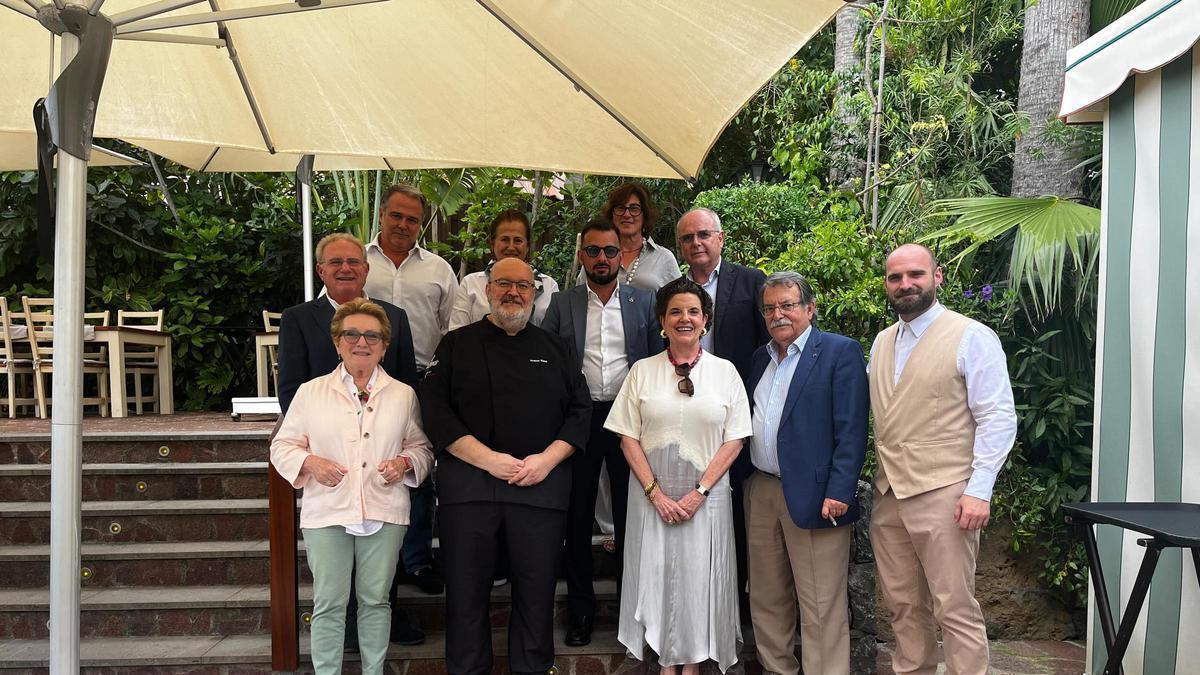 Miembros de la Academia de Gastronomía en Félix Food &amp; Wine.