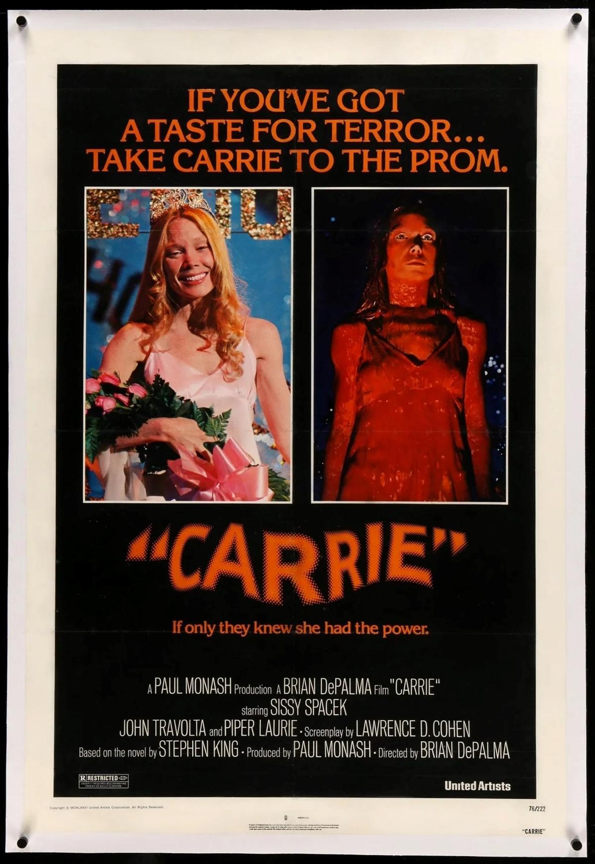 Póster de 'Carrie'