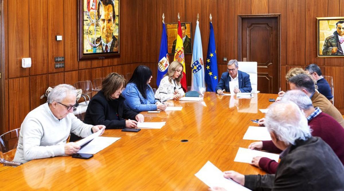 Reunión de la junta de gobierno provincial, este martes. | FDV