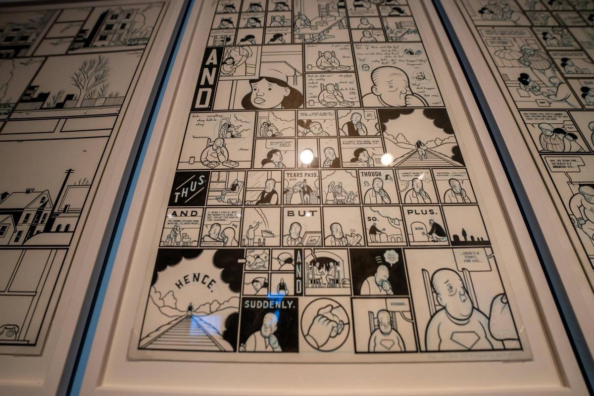 Exposición Chris Ware. Dibujar es pensar en el CCCB
