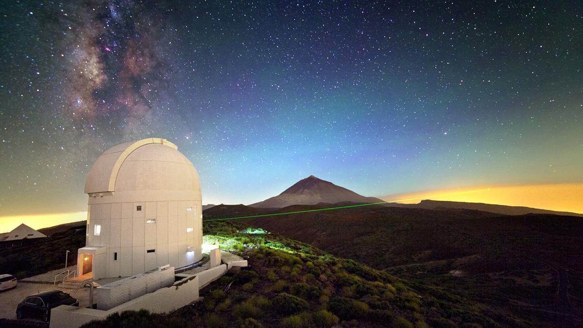 Experimento de comunicación cuántica realizado entre Tenerife y La Palma en 2012