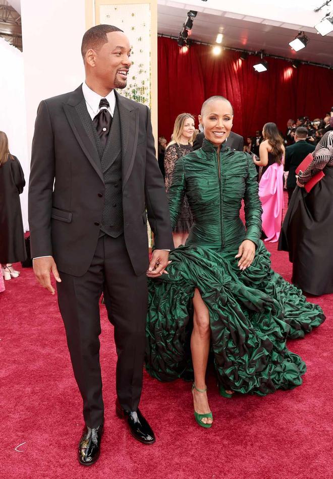 Will Smith y Jada Pinkett en los Premios Oscar 2022