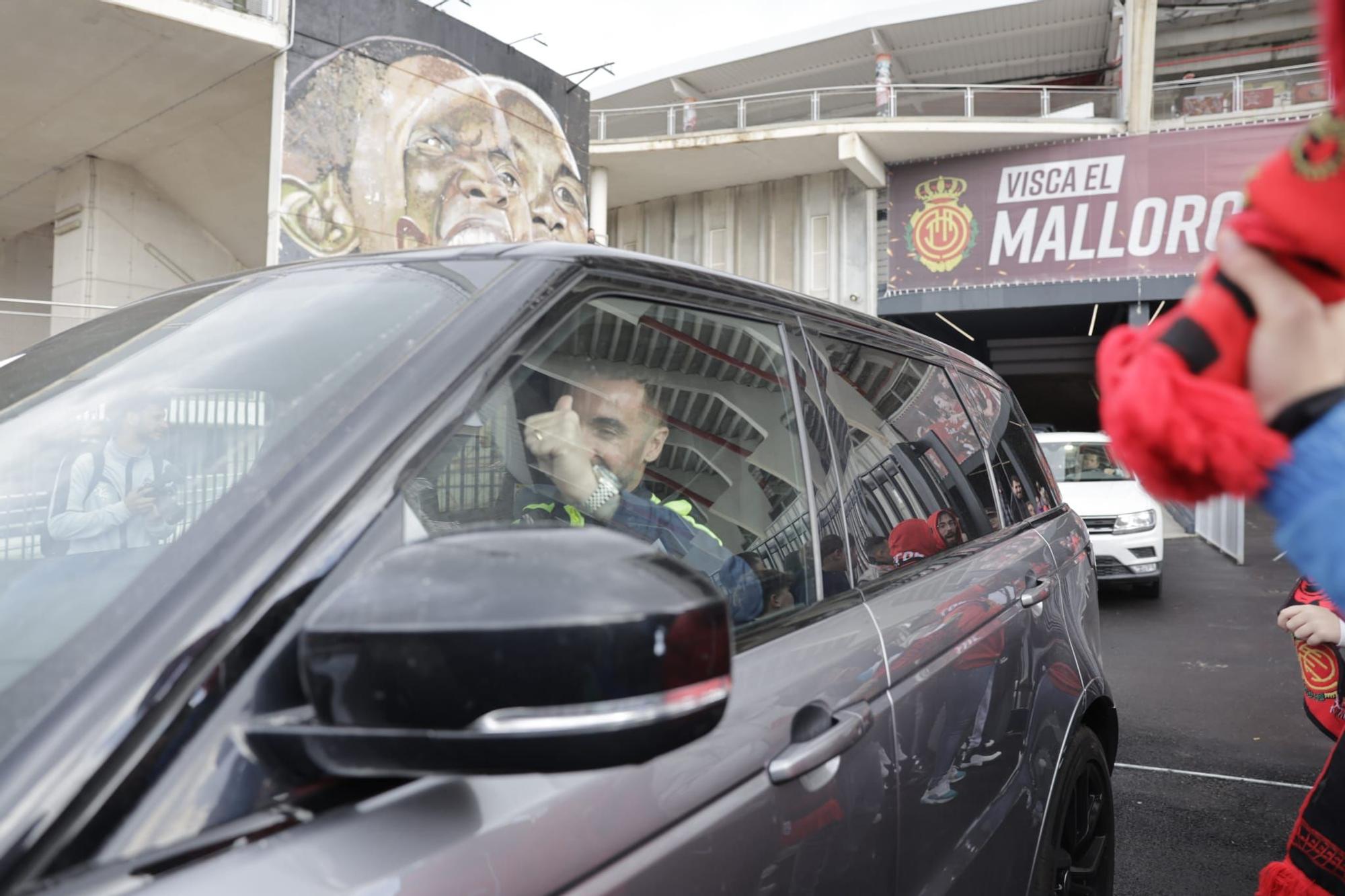 Recibimiento al Real Mallorca en Son Moix