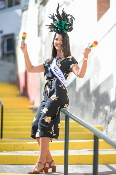 LAS PALMAS DE GRAN CANARIA. Candidata a Reina del Carnaval LPGC 2019 Adela Corujo Concepción