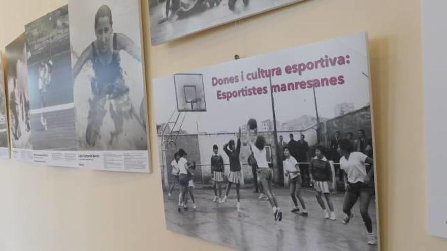La mostra del Casino permet conèixer la trajectòria de deu pioneres de l&#039;esport femení a Manresa