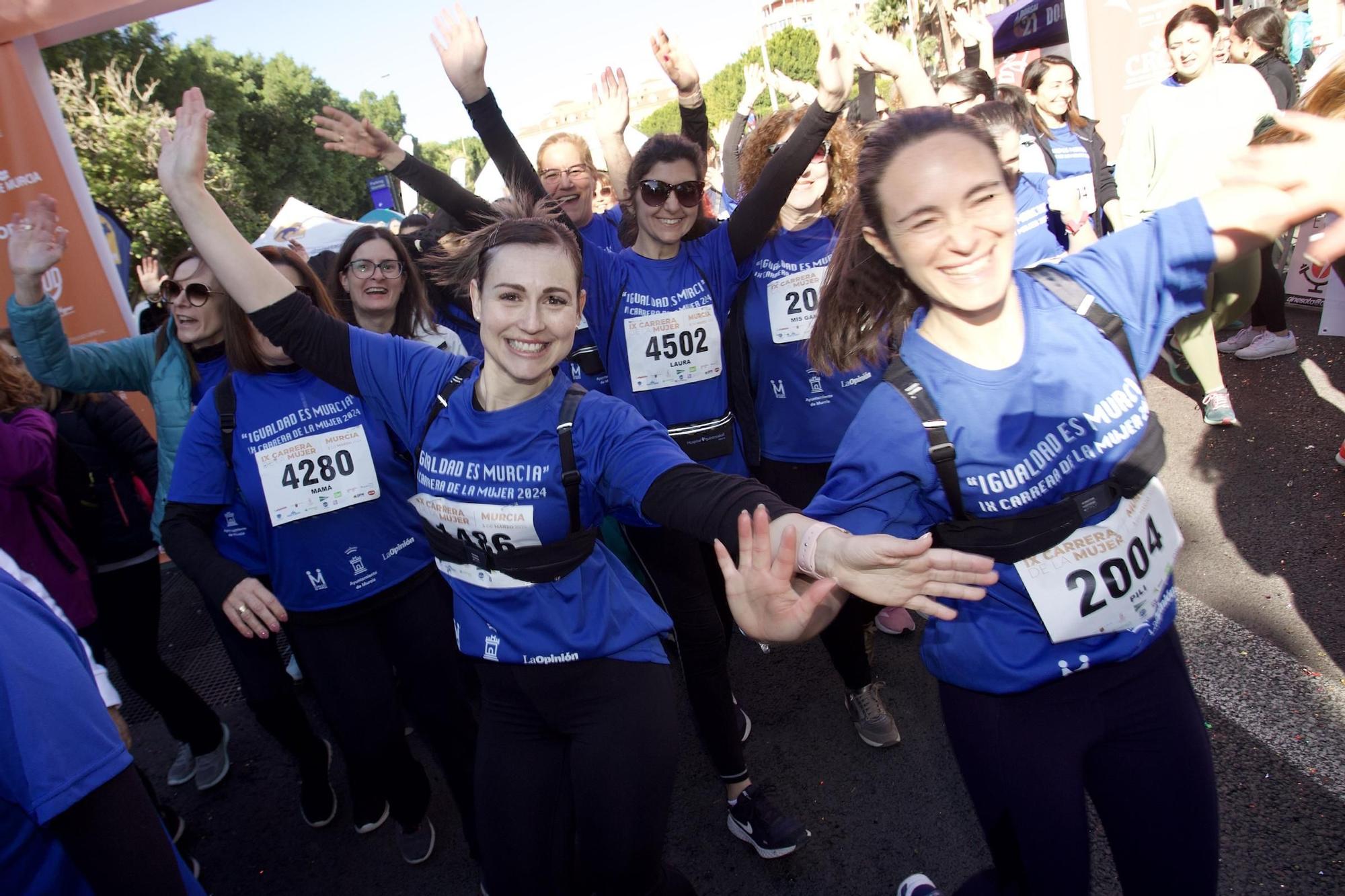 Las imágenes de la salida de la Carrera de la Mujer de Murcia 2024