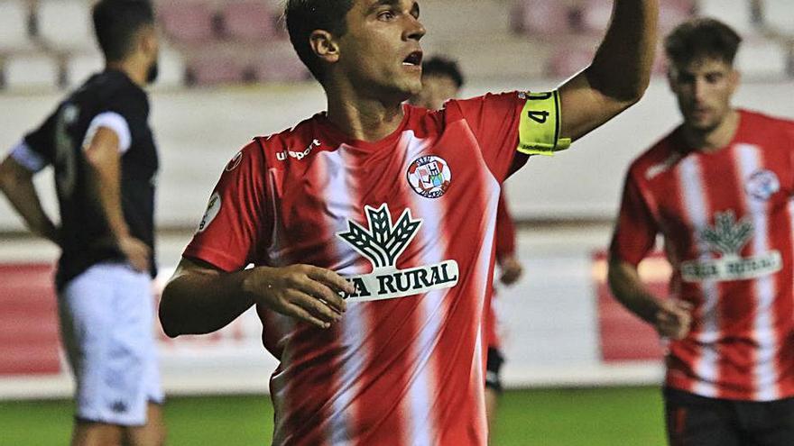 Dani Hernández, capitán del Zamora CF. | J. L. F.