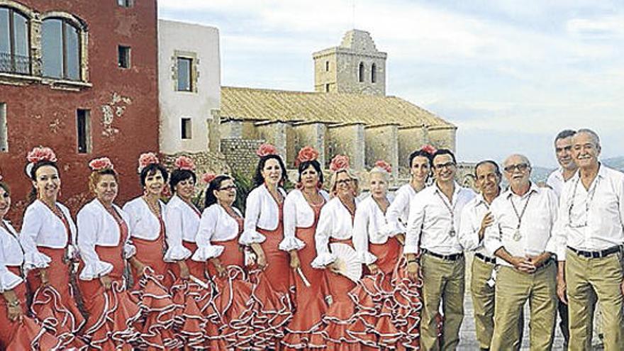 El Coro Rociero de Santa Eulària.