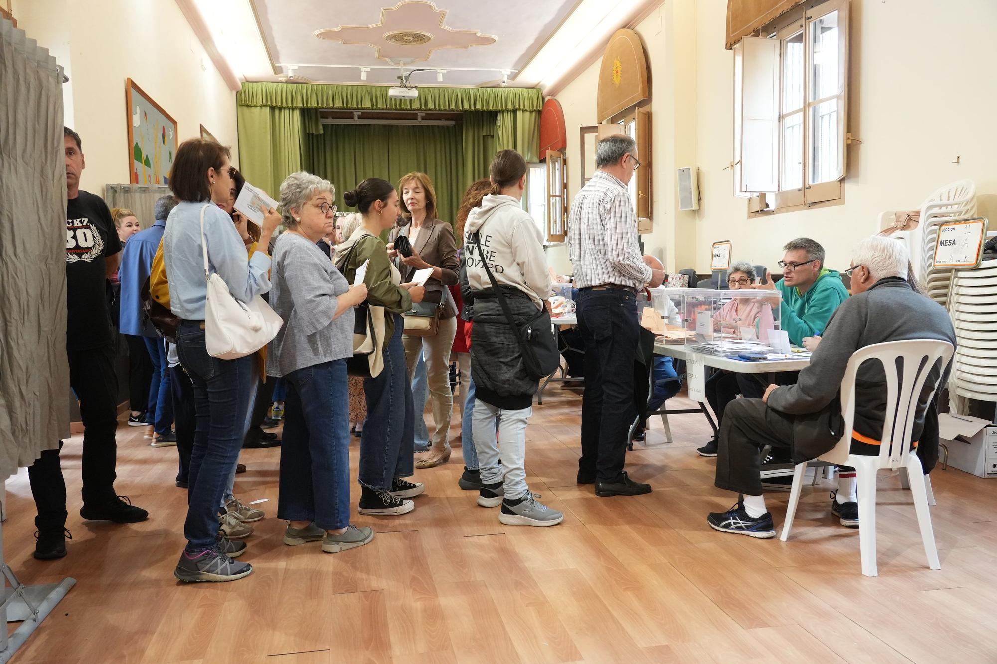 Las imágenes de la jornada electoral del 28M en Castellón