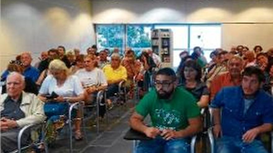 L&#039;assemblea d&#039;ICV-EUiA, dimecres, on es va aprovar el text de partida.