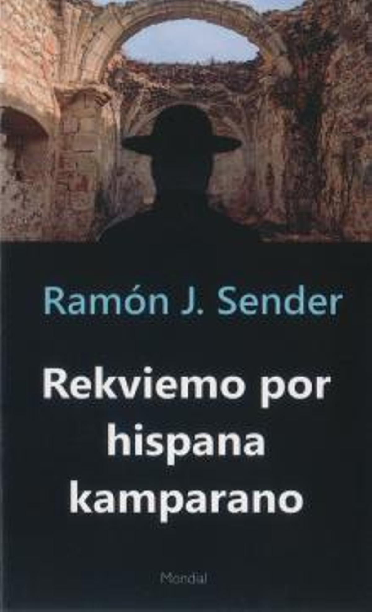 La portada del libro en esperanto.