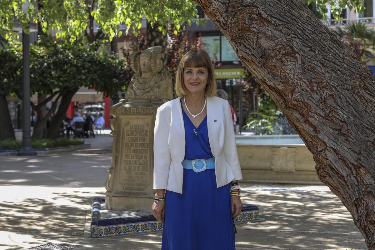 La candidata de Vox en Elche, Aurora Rodil.