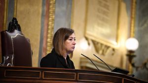 Archivo - La presidenta del Congreso, Francina Armengol, durante una sesión de control al Gobierno en el Congreso de los Diputados, a 11 de diciembre de 2024, en Madrid (España). El PP encara la sesión de control al Gobierno de hoy en el Congreso como un