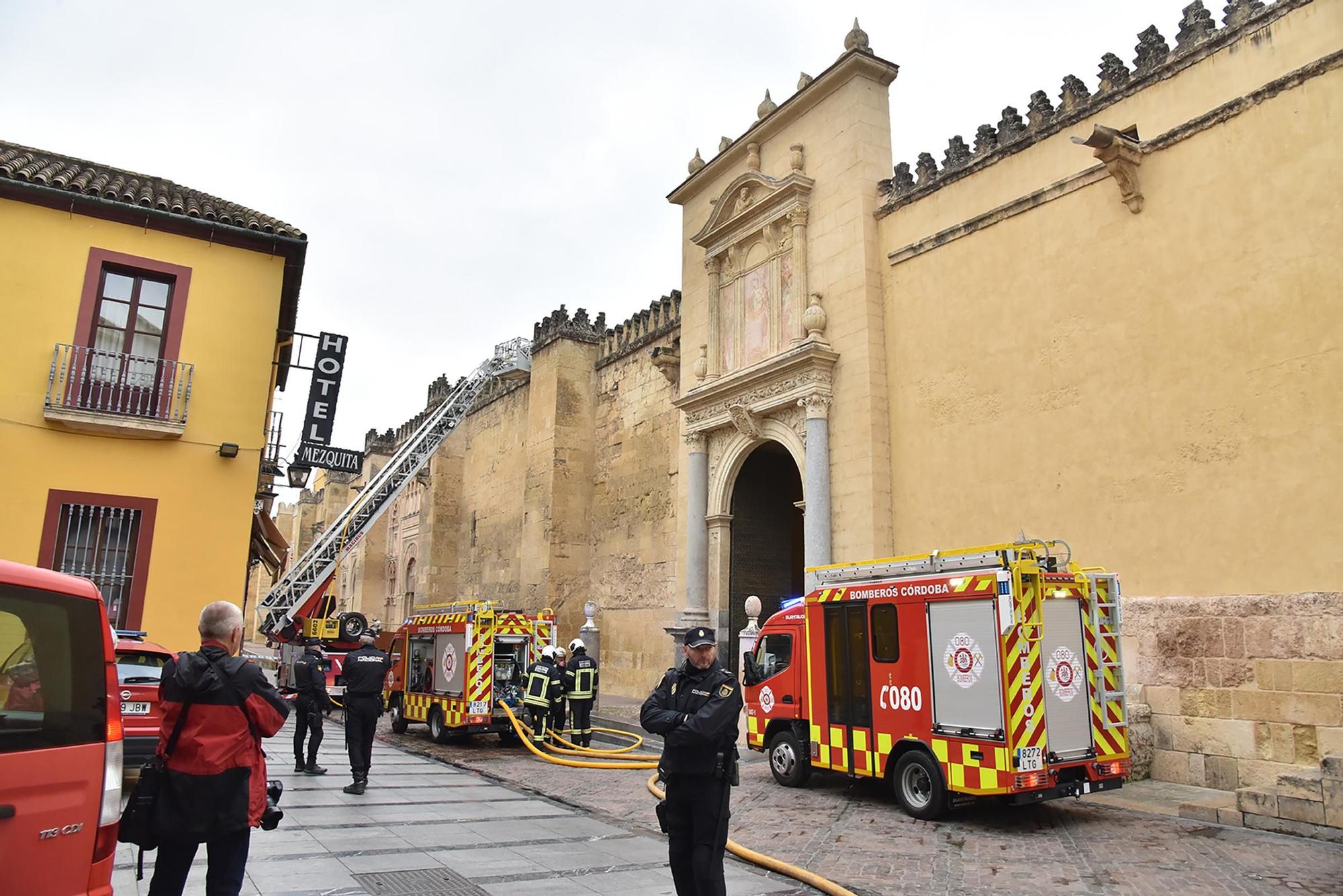 La Mezquita-Catedral se somete a un nuevo simulacro de incendio