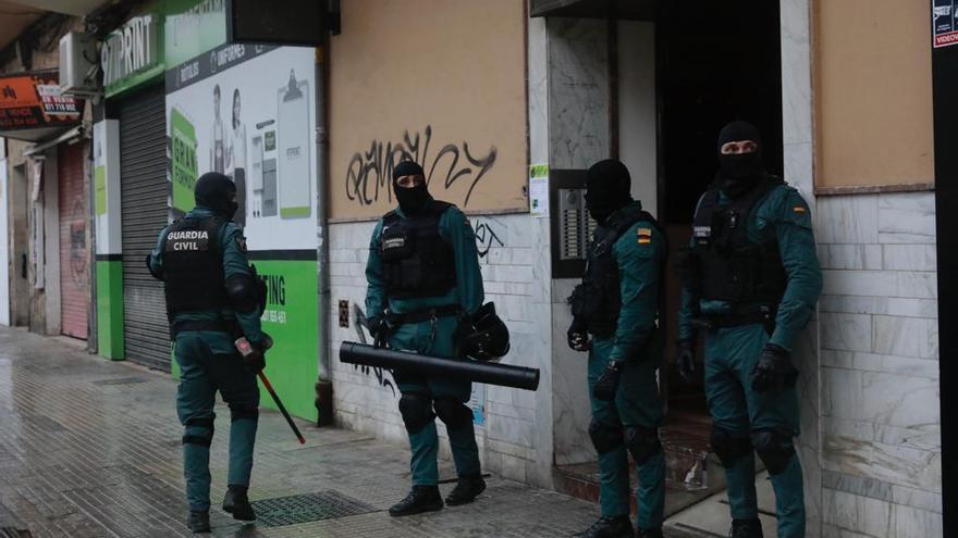 Gran operación antidroga de la Guardia Civil en Mallorca