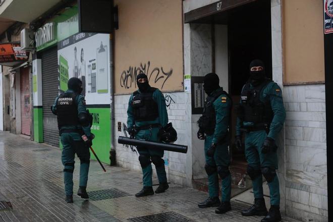 Gran operación antidroga de la Guardia Civil en Mallorca