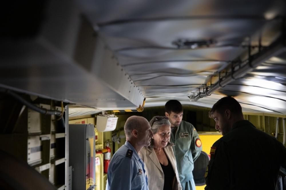 Un avión extra para sofocar los incendios gallegos