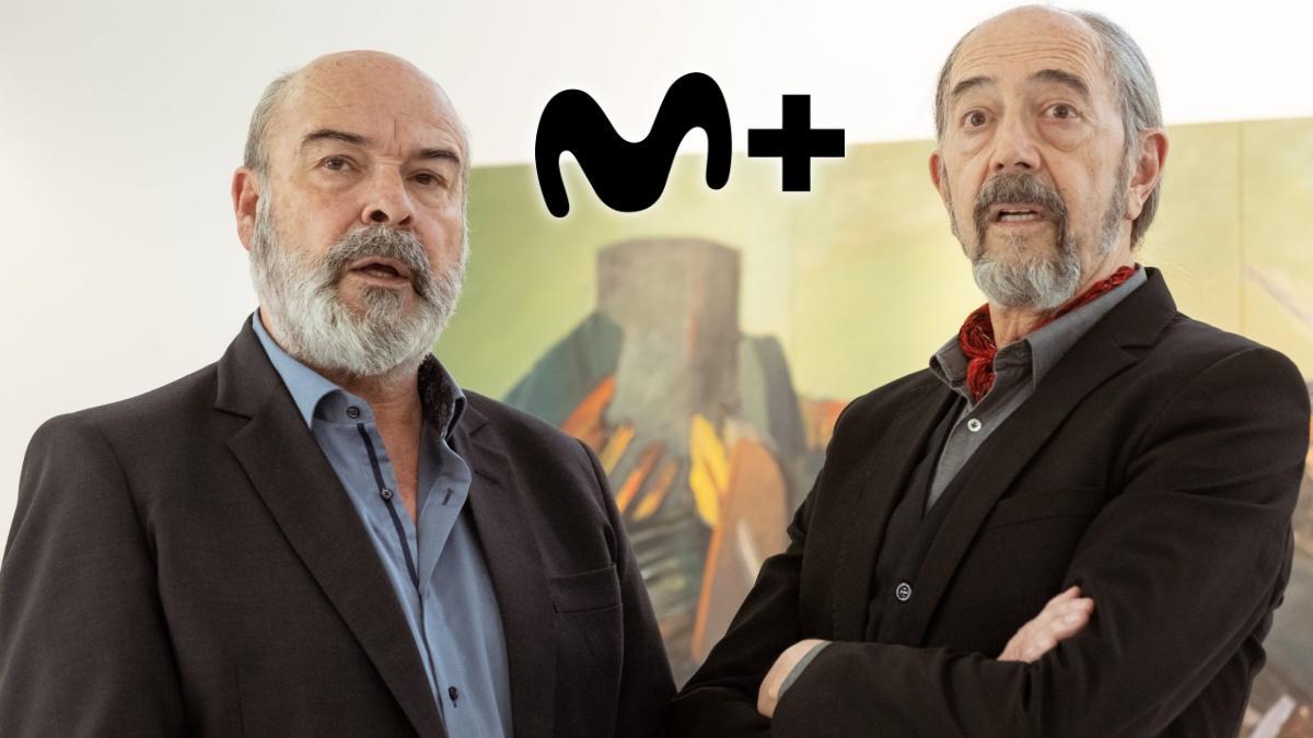Antonio Resines y Miguel Rellán en 'Disculpe las molestias', la nueva serie de Movistar Plus+