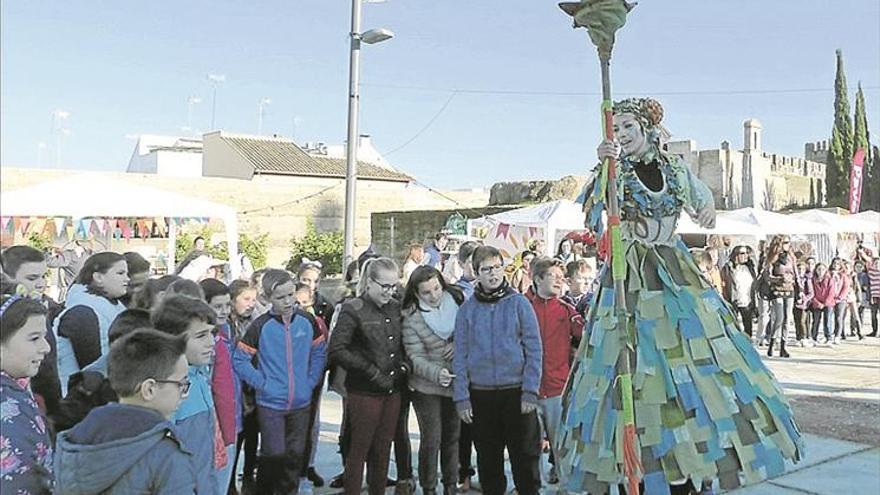 La Feria Medieval estrena una obra teatral en la plaza Mayor de Andalucía