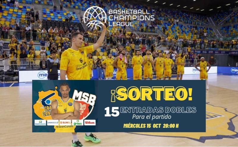 El próximo partido del Granca por la Basketball Champions League será contra el Le Mans