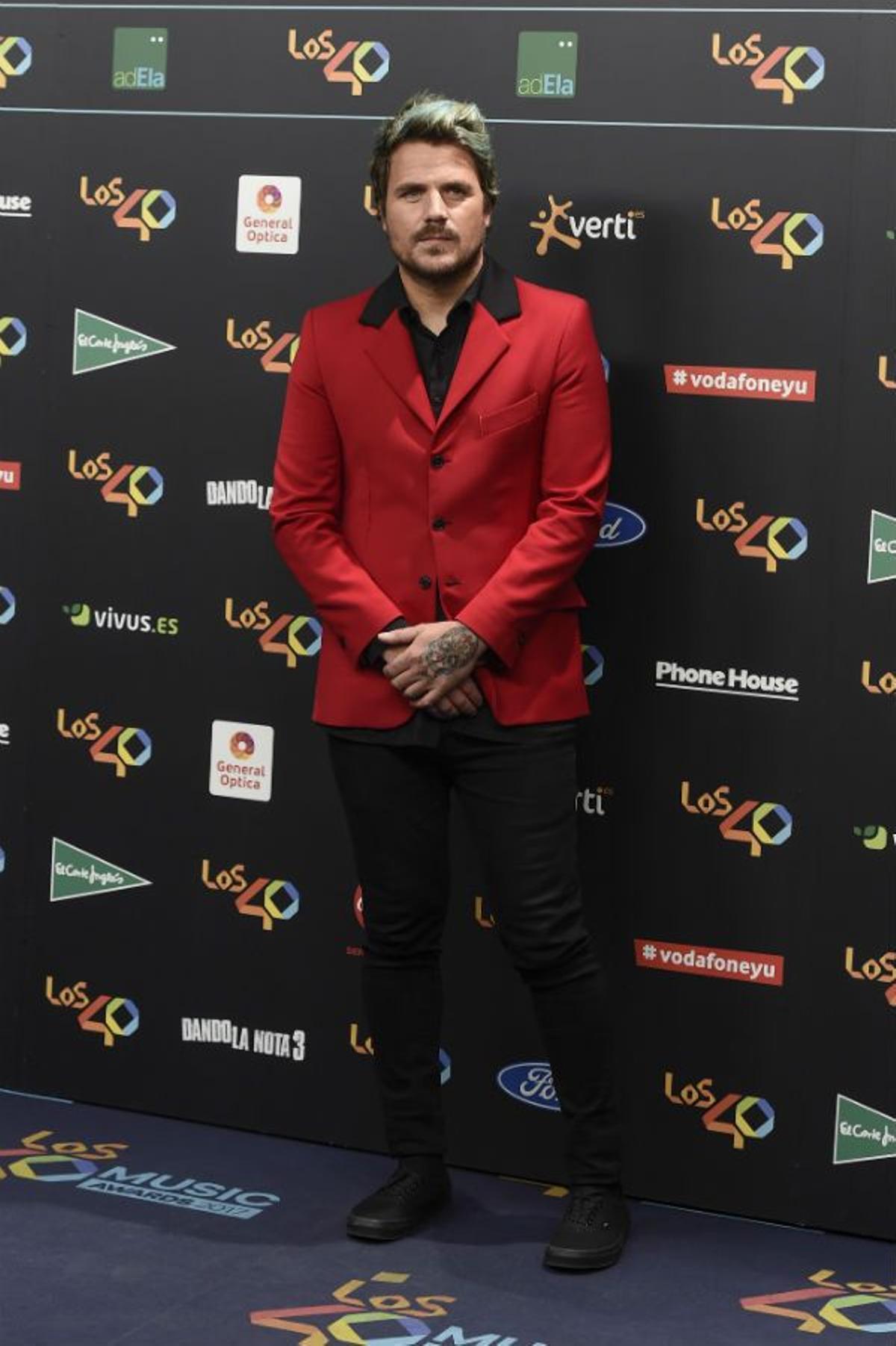 Dani Martín en Los 40 Music Awards 2017