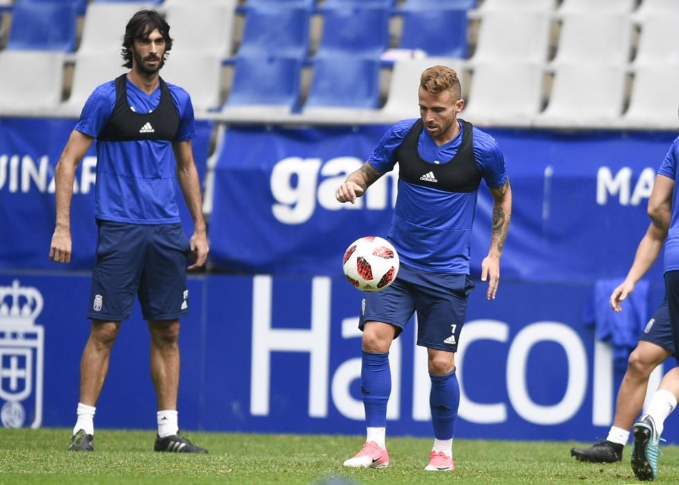 Entrenamiento del Oviedo