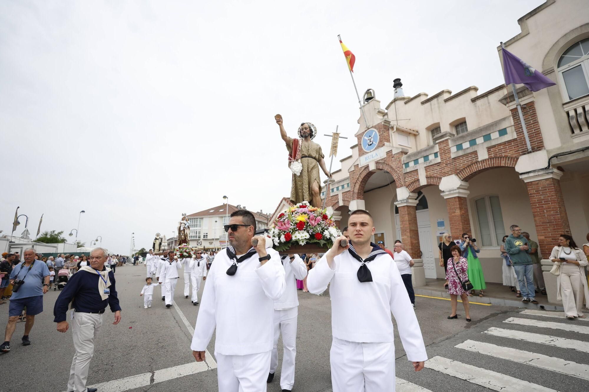 Así fue la procesión marinera de San Juan de la Arena