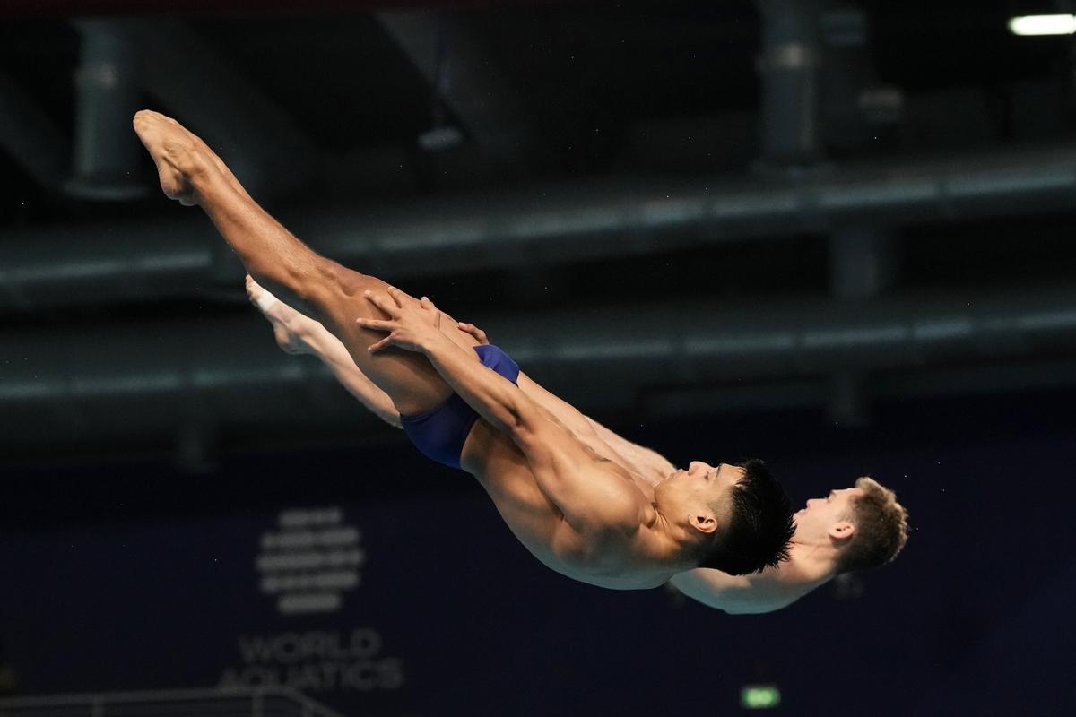 El bronce mundial del mallorquín Adrián Abadía, en imágenes