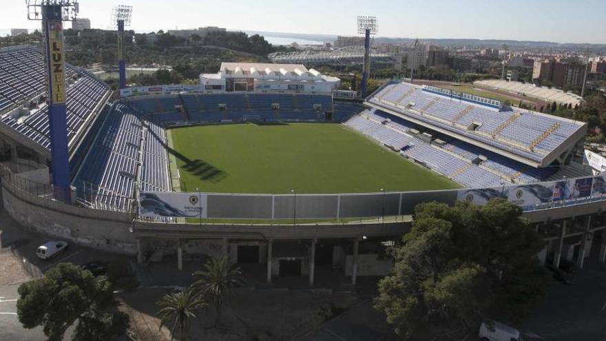 El estadio Rico Pérez de Alicante, adjudicado al Instituto Valenciano de Finanzas.