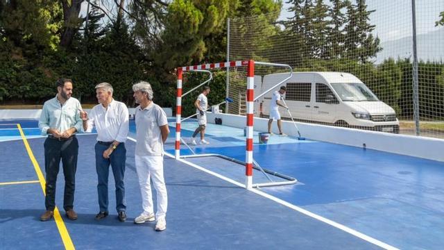 La pista de fútbol sala de San Pedro Alcántara