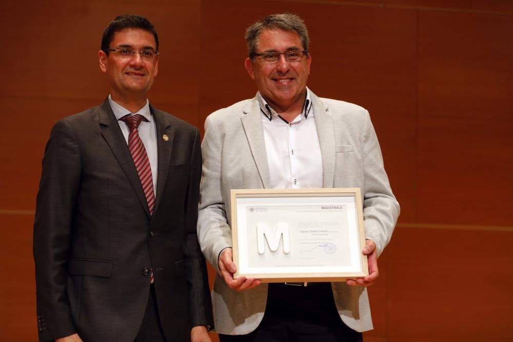 Homenaje en la UPV a profesores de Secundaria que dejan huella