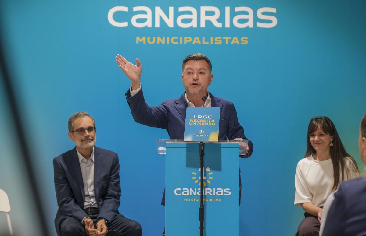 Municipalistas Primero Canarias presenta la candidatura de Marcial Morales al Ayuntamiento de Las Palmas de Gran Canaria