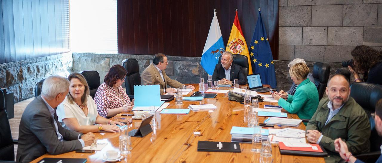 Consejo de Gobierno celebrado en Santa Cruz de Tenerife.