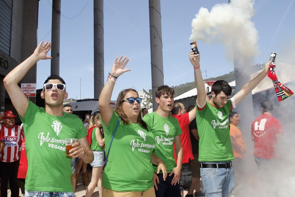 Día de las peñas del Sporting