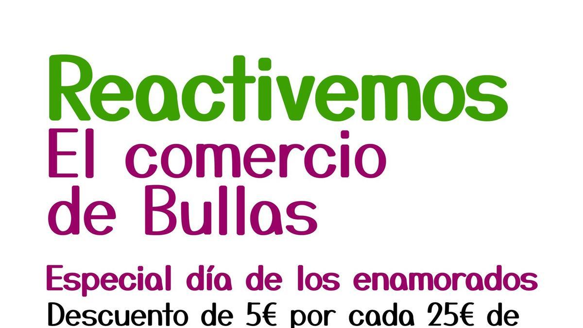 Campaña para la reactivación del comercio en Bullas