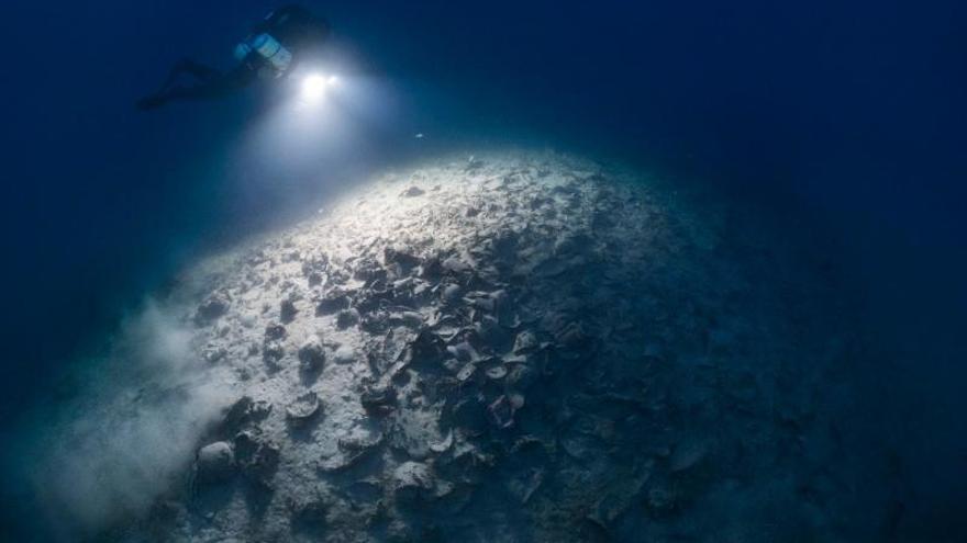 Imagen del fondo marino en un foro celebrado en Eivissa. | JORDI CHIAS